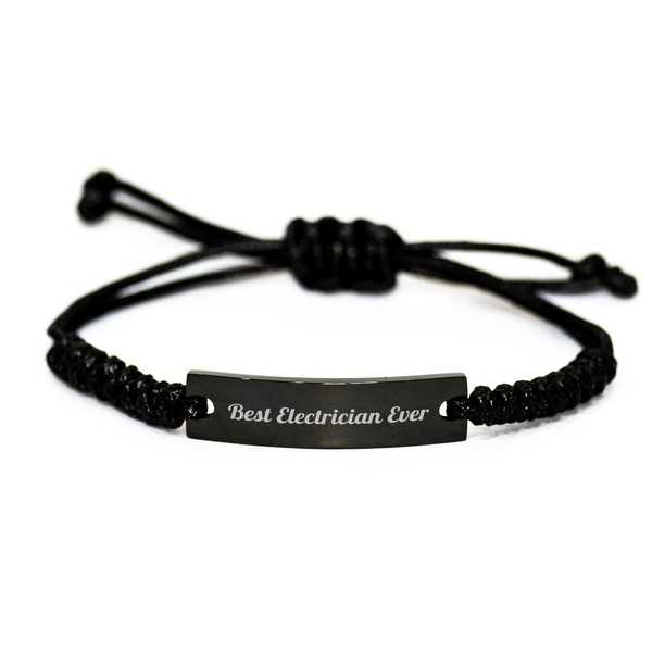 Spring Pet Products Inspiring Best Electrician Ever Rope Black Stainless