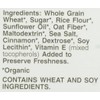 Cascadian Farm Organic Cereal, Cinnamon Crunch, Whole Grain Cereal, 9.2