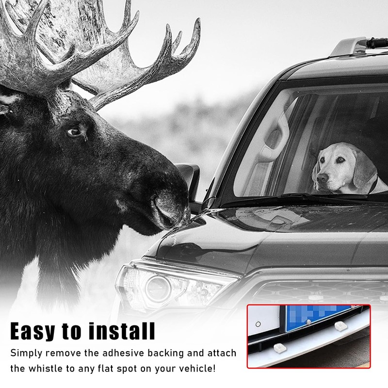 Ohleats 2PCS Deer Whistles for Car, Automotive Save a Deer