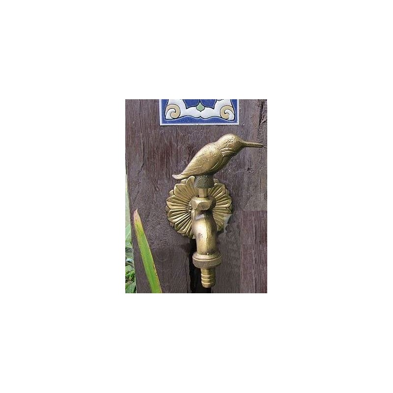 MD technic Nostalgic Hummingbird Outdoor Garden Tap Outlet Tap Antique