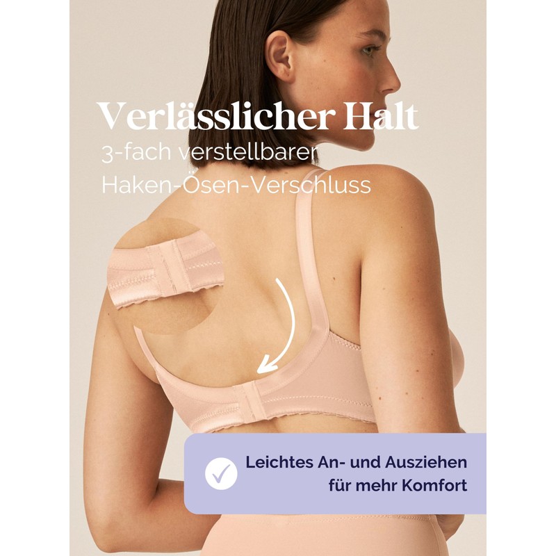 Naturana® Minimizer Bra - Wireless [Cup B-G] | Maximum Support