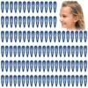 LOPHE Hair Clips, 110Pcs 2 Inch Metal Snap Clips, Kids