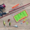 Clear Waterproof Fly Fishing Box Super Slim Silicone Fly Hook