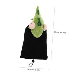 KOMBIUDA 1pc Ski Helmet Cover Cute Plush Animal Design for Ski Helmets Lightweight and Comfortable Outdoor Sports Accessory for Boys and Girls and Adults Fun Decorative Gear