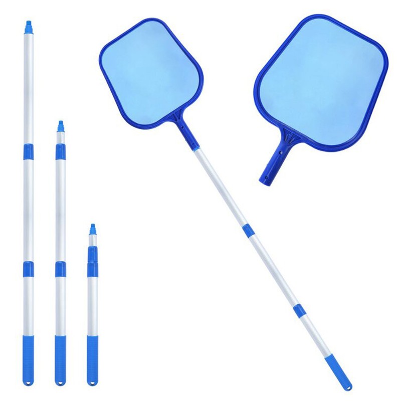 Pool Skimmer Net Multipurpose Fine Mesh Pool Net with Telescopic