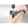 kwb DÜBELPROFI Universal Dowel Jig with Adjustable Hole Sizes, Precise