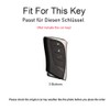 TECART Car Key Case Leather Key Case Fits Lexus ES250