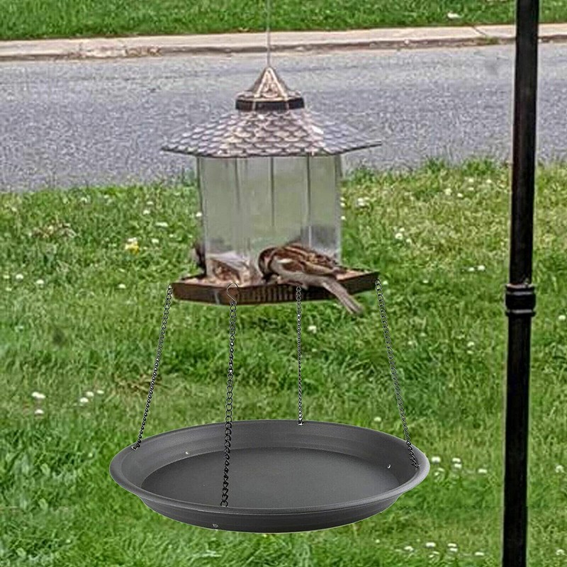 Bird Seed Catcher Tray Platform Feeder Hanging Tray Fits Most