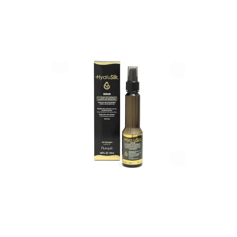 Serúm Capilar Con Acido Hialuronico Hyalusilk Nutrapel SIN ENJUAGUE 144ml
