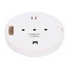 Wired Glass Break Detector Round Door Window Breakin Sensor Tamper