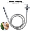 G1/2 Household Shower Converter Hose Stainless Steel Enema Attachment Hose