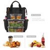 SMRITI Insulated Canvas Lunch Bag for Women/Men-9.6 L Reusable Leakproof