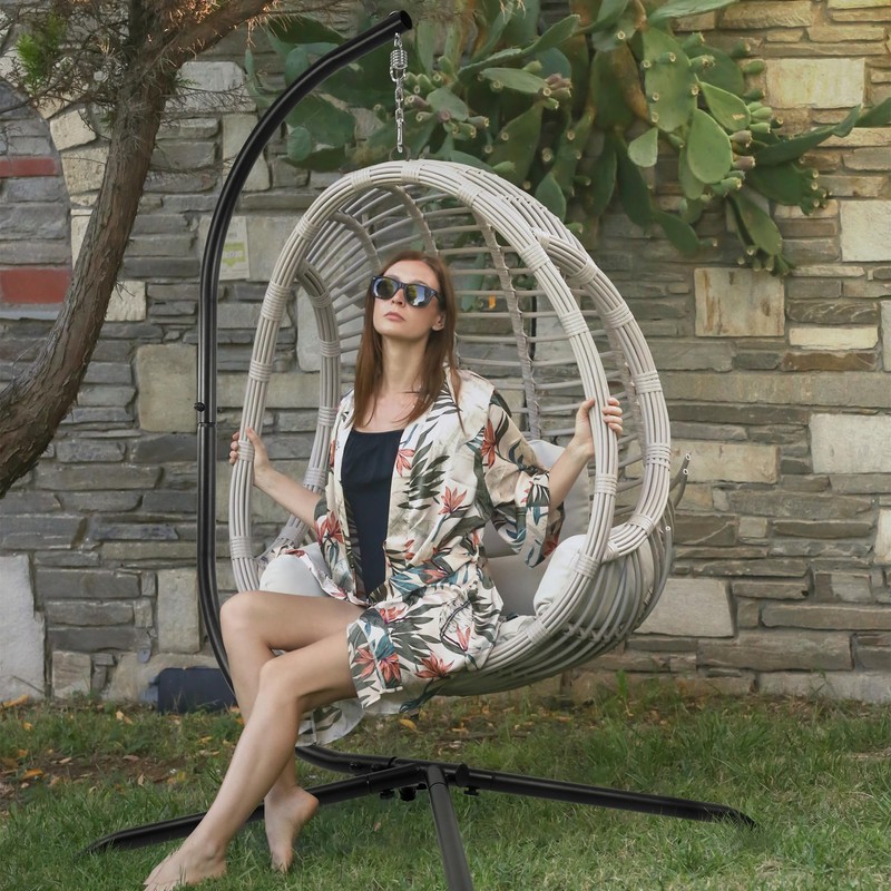 Elevon Hammock Chair Stand Only, Hanging Hammock Swing Stand for