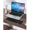 SOUNDANCE Laptop Stand for Desk, Metal Computer Riser, Heavy Stable