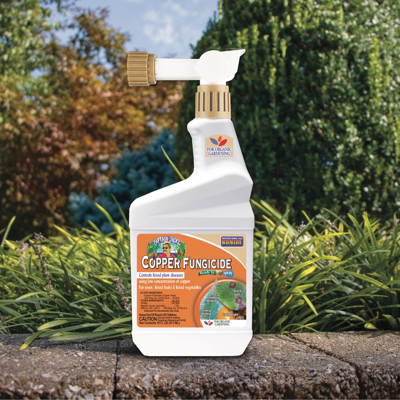 Bonide Captain Jack's Copper Fungicide, 16 oz Ready-to-Spray Disease Control