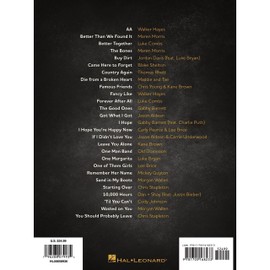 Popular Country Sheet Music: 27 Hits from 2020-2022 Arranged for Piano/Vocal/Guitar