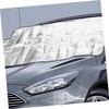 SUPVOX Universal Car Windshield Cover Frost Guard Sunshade Easy Installation