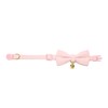 Cute Cat Collars With Bow,Quick Release Safty Buckle with Bells,Soft