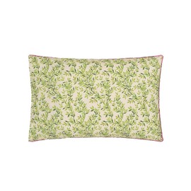 Designers Guild Ikebana Damask Printed Cotton Percale Cushion Cover 50x75cm