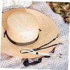 Beavorty 10pcs Windproof Hat String Adjustable Lanyard for Sun Protection
