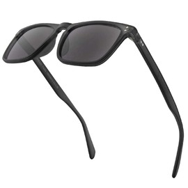 VITENZI Bifocal Sunglasses for Men and Women Designer Reading Sun Tinted Glasses with Readers - Trento in Gray 2.00