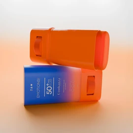 Emotions Labs | Kit 2 Pack Protector Solar facial en Barra Confianza | Proteccion Contra Rayos UV IR y Luz Azul | Contiene Escualeno y Extracto de Tomatillo | Para Todo Tipo de Piel | Protección FPS 50+ | Contenido 2 barras de 20g
