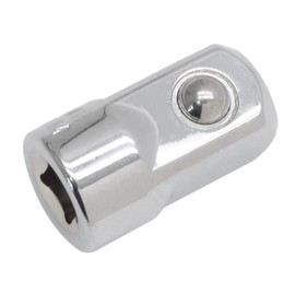 Murtezne 1/4 Inch Drive (F) x 1/2 Inch (M) Socket Adapter, Cr-V Converter for Sleeve Reducer Ratchet Wrenches, Female to Male, 1Pcs