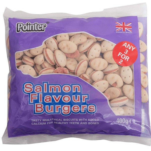 Other Pointer Salmon Burgers 400g, clear