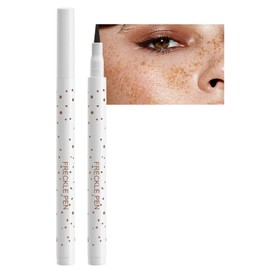 Freckle Pen, Waterproof Freckle Pen, Natural Looking Freckles, Durable Sopt Pen with Soft Point for Natural, Effortless, Sunken Makeup (#C Brown)