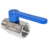 Beduan Mini Ball Valve Stainless Steel(316) 1/2" NPT Male x