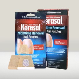 Keracell 케라셀 패치 14매 나이트타임 손발톱영양제 강화제 문제성 케어 1박스 Kerasel Patch 14pcs Night Time Nail Nutrition Strongener Problem Care 1box
