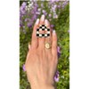 Chess Board Hair Clips for Women Cute Checker Claw Clip