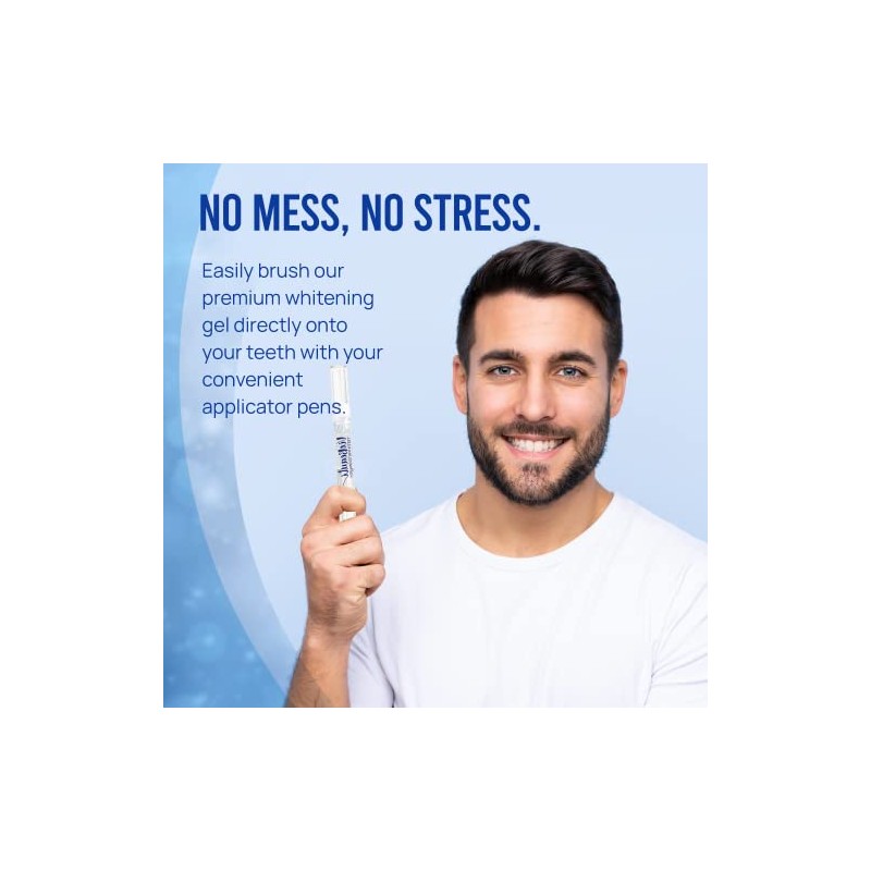 VieBeauti Teeth Whitening Pen (4 Pcs), 40+ Uses, Effective, Painless,