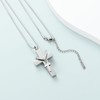 Imrsanl Cremation Jewelry Cross Urn Necklace Pendant for Ashes for