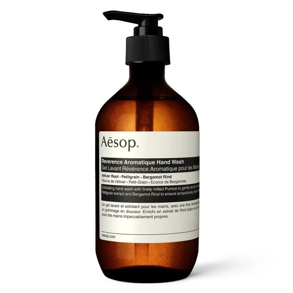 Aesop Reverence Aromatique Hand Wash - Cleanse and Exfoliate the