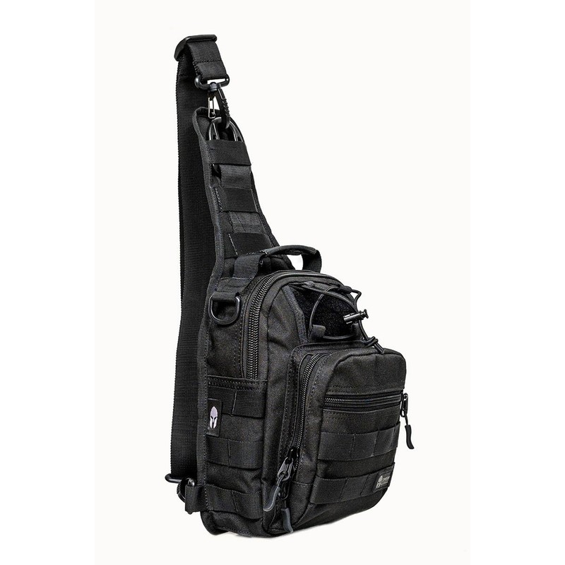 Spartan Tactical ARC MKII EDC Sling Bag, Shoulder Bag, Gun