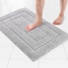 VSUSN Non-Slip Bath Mat, Soft Bath Mat, Absorbent Bathroom Rug,