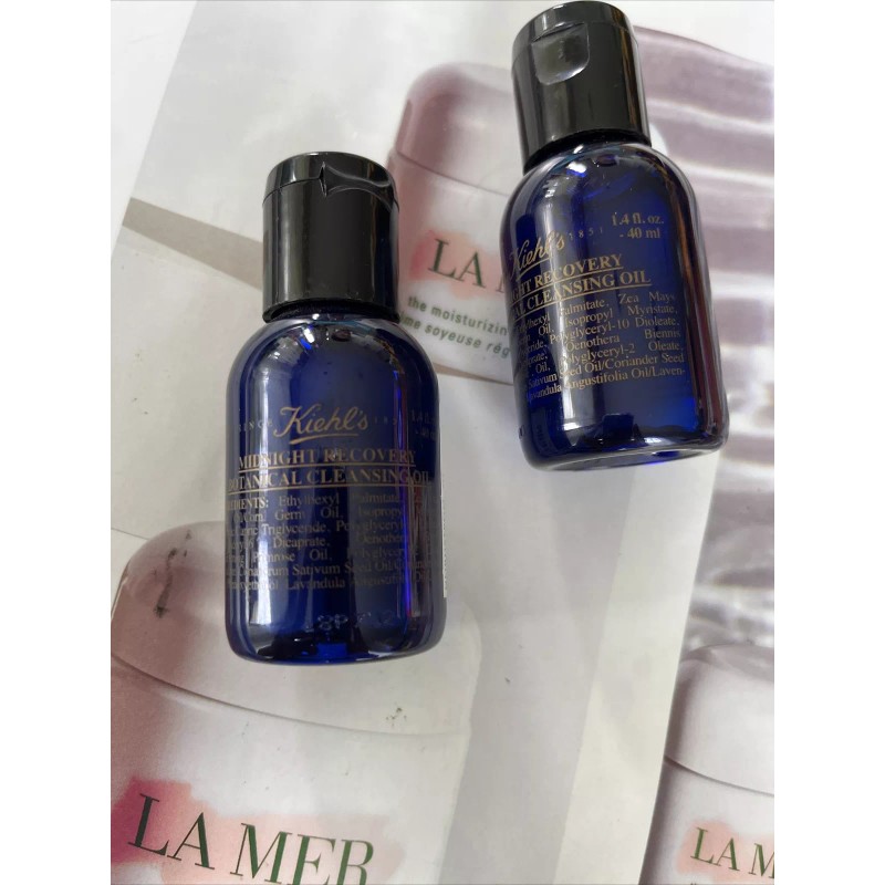 Kiehl's 2x KIEHLS Midnight Recovery Botanical Cleansing Oil 1.4oz/40ml=80m