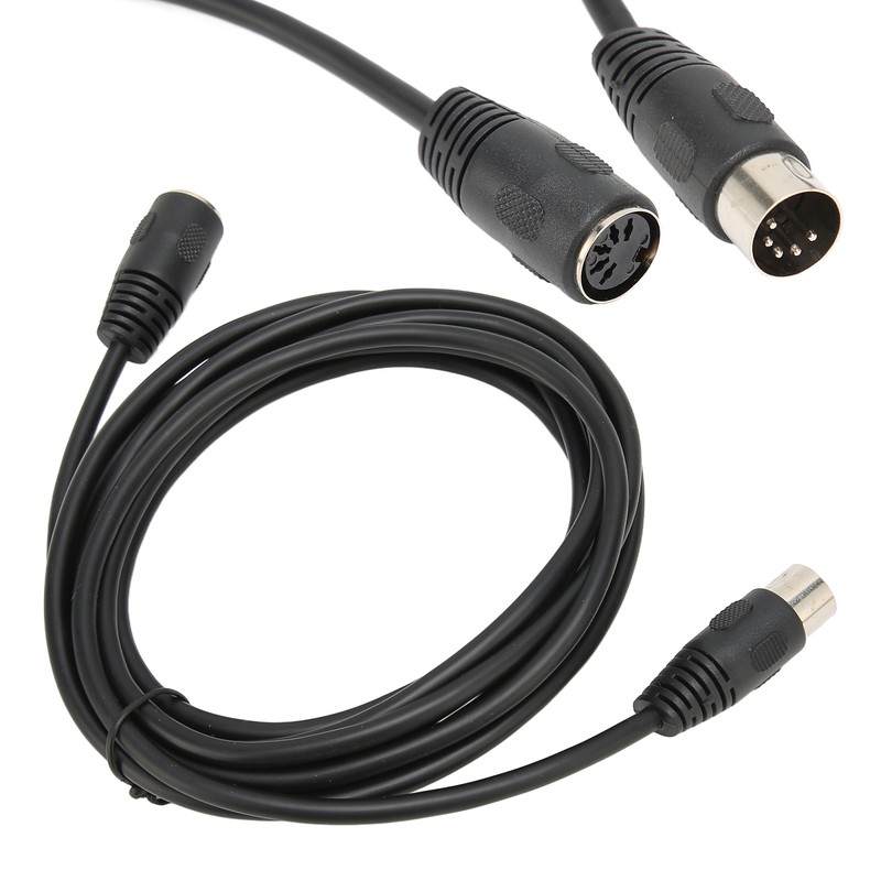 5 Pin MIDI Keyboard Extension Cable Stable DIN Male to