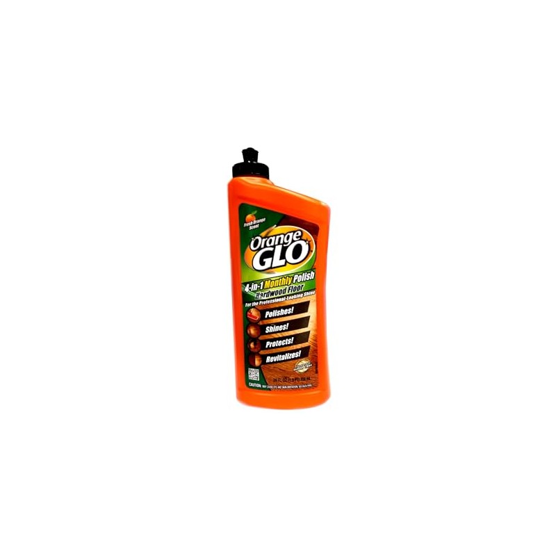 Orange Glo Hardwood Floor 4-in-1 Monthly Polish, 24 Oz (Pack