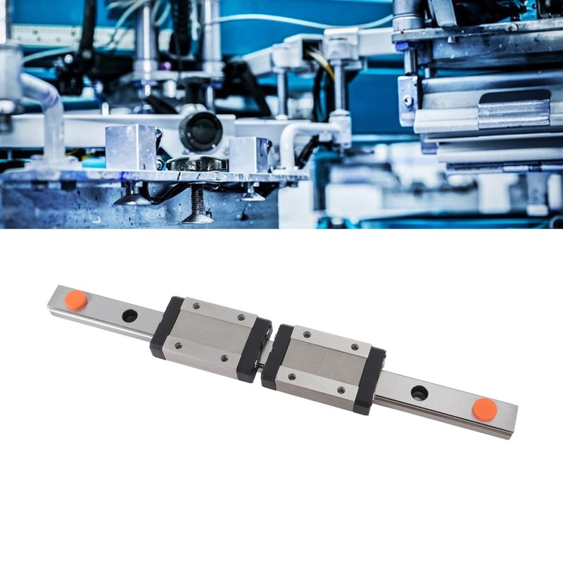 200mm Linear Guide Rail with 2 Sliding Blocks MGN12H Bearing