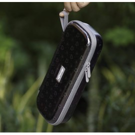 ButterFox ButterFox Hard Stethoscope Case fits 3M Littmann Classic III, Lightweight II S.E, Cardiology IV Diagnostic, MDF Acoustica Deluxe Stethoscopes - 12 Colors (Black Hearts)