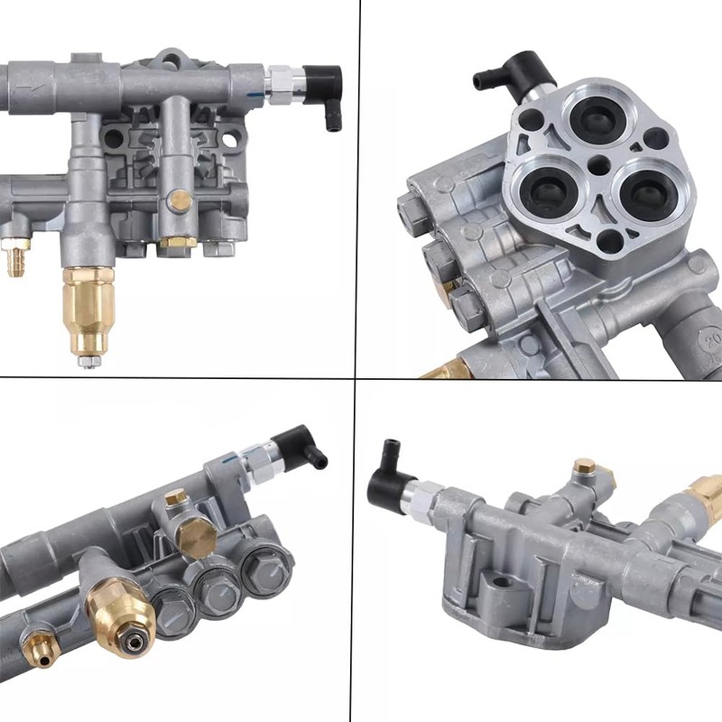 Pressure Washer Pump Head Assy Compatible with AR42940 AR Pump-SRMW2.2G26/