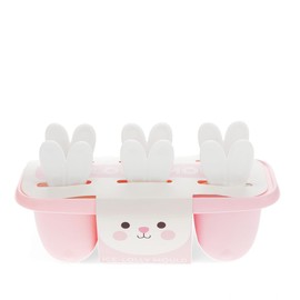 Pink Ice Lolly Mould - Bunny Ears