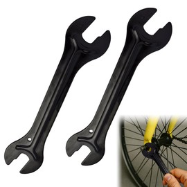 2PCS Bicycle Cone Spanner Hub Wrench Axle Hub Cone Wrench, 13/14/15/16mm