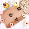 LSYZHX Cookie Cutters,Stainless Flower Cookie Cutter,Geometric Shapes Cookie Cutters for