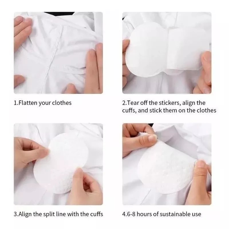 Hanel 10 Almohadillas Protector Para Sudor De Axilas Anti Manchas