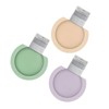 WOONEKY 3pcs Mini Travel Toiletry Bottles 90ml Shampoo Bottle Leakproof