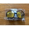 Unbranded Black/Yellow Bug Eyes Glasses