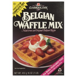 Classique Fare 6 Piece Fare Belgian Waffle Mix,16 Ounce (Pack of 6)